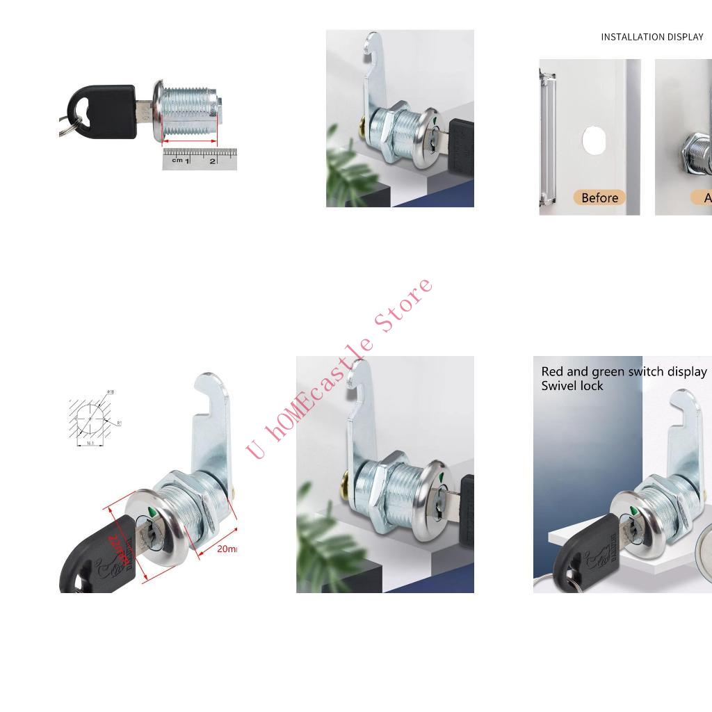 Furniture Hardware Latch - 63HF 2set درج كاميرات قفل قفل
