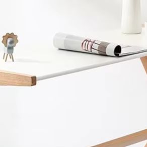 Japanese Furniture Hardware - مكتب دراسة خشبي صلب بتصميم نورديك،