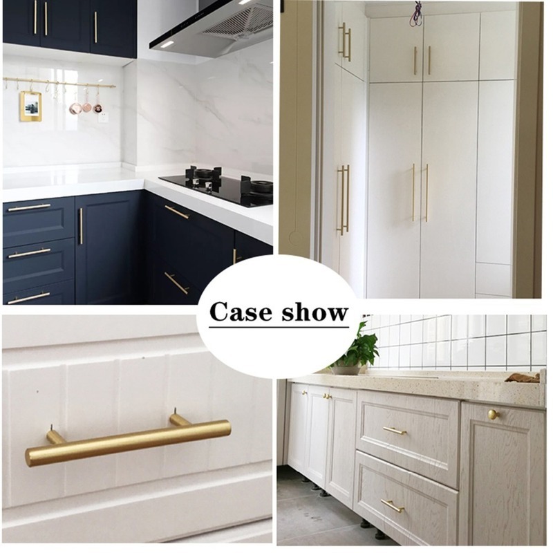 الحديثة الذهب نحى مستقيم دولاب - مراجعة Furniture Hardware Restoration وسعره