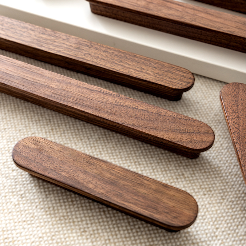 مقبض باب خزانة من الخشب الصلب  - مراجعة Japanese Furniture Hardware وسعره