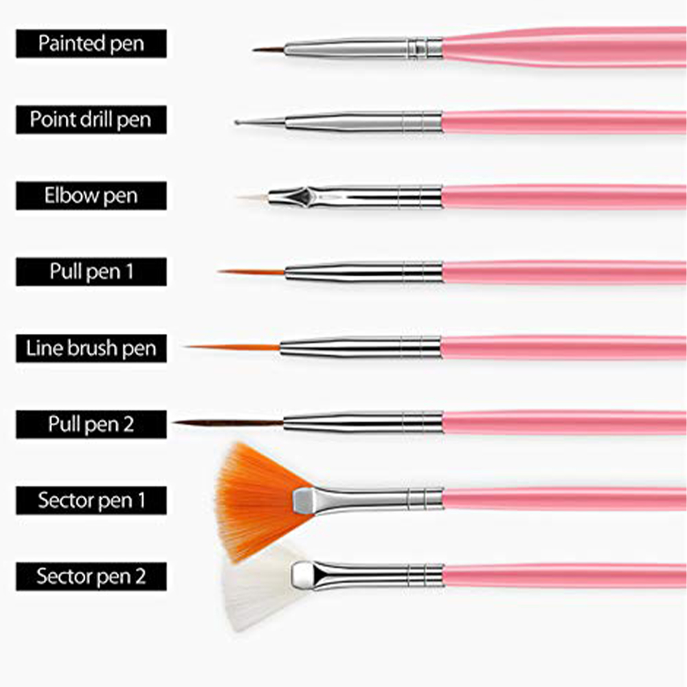 مجموعة فرش تزيين الأظافر LINMA - مراجعة Furniture Hardware Nails وسعره