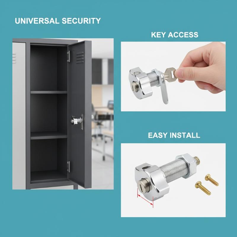 قفل باب خزانة ميكانيكي بدون مف - مراجعة Furniture Hardware Latch وسعره