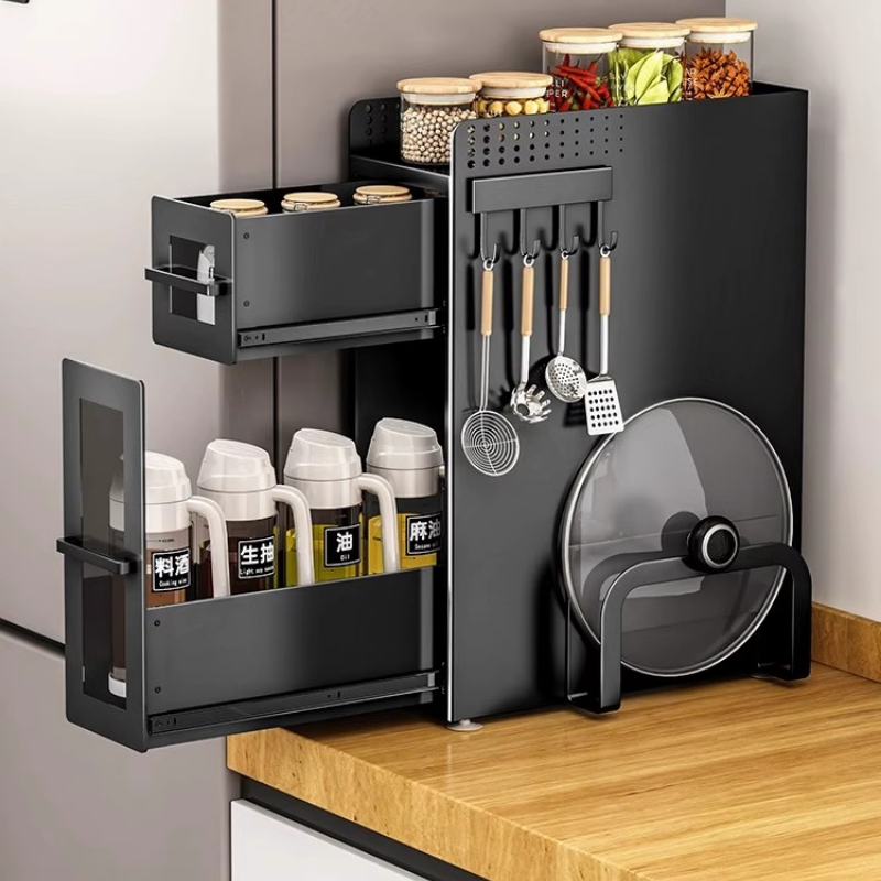 منظم سحب لرف التوابل الزاوية - - مراجعة Cabinet Hinge Overlay وسعره