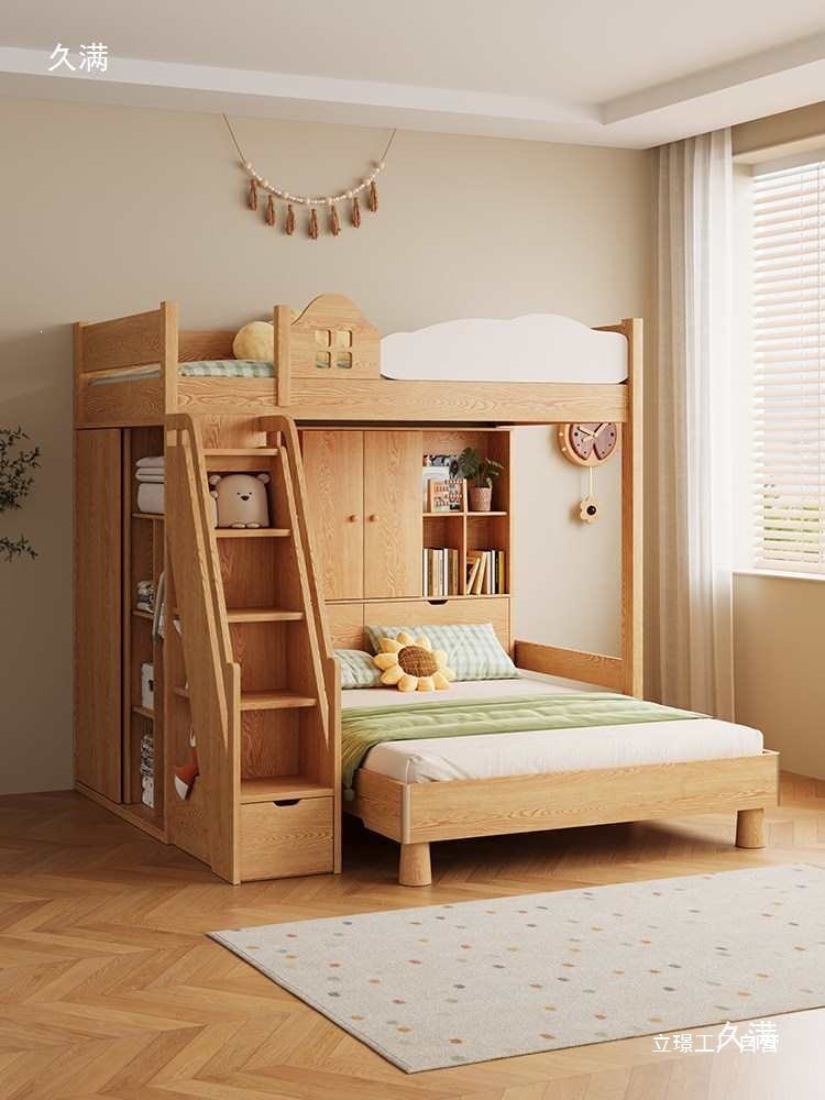 سرير علوي وسفلي من الخشب الصلب - مراجعة Furniture Hardware Lowes وسعره