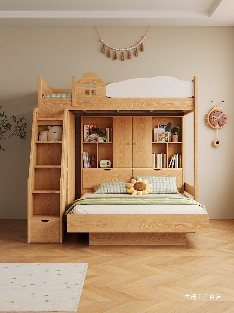 سرير علوي وسفلي من الخشب الصلب - مراجعة Furniture Hardware Lowes وسعره