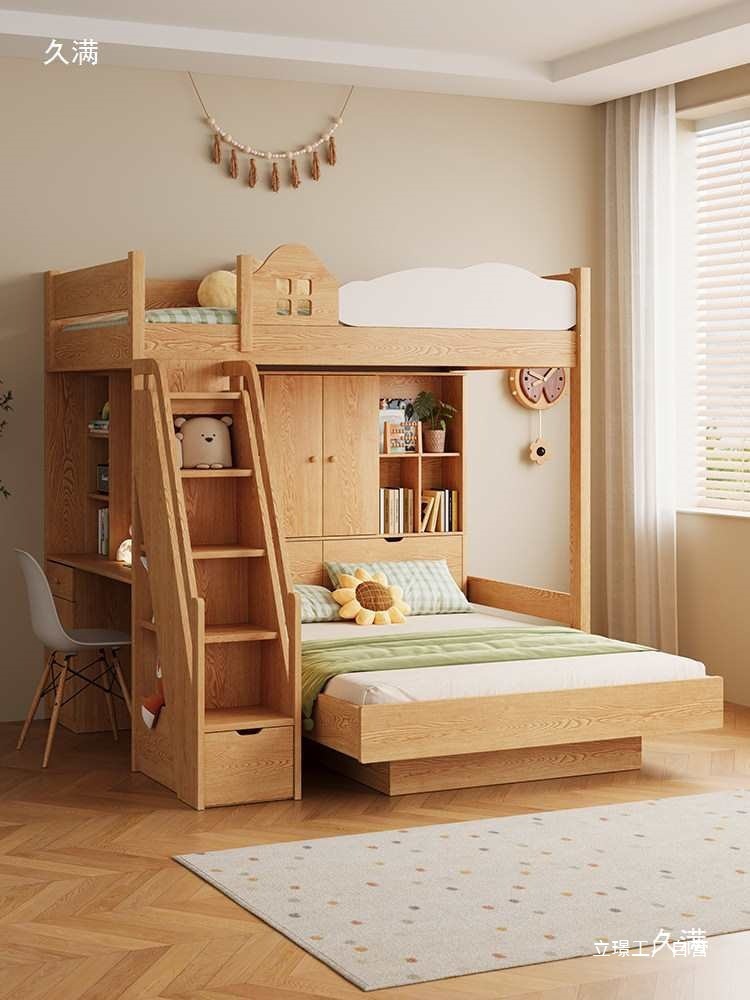 سرير علوي وسفلي من الخشب الصلب - مراجعة Furniture Hardware Lowes وسعره
