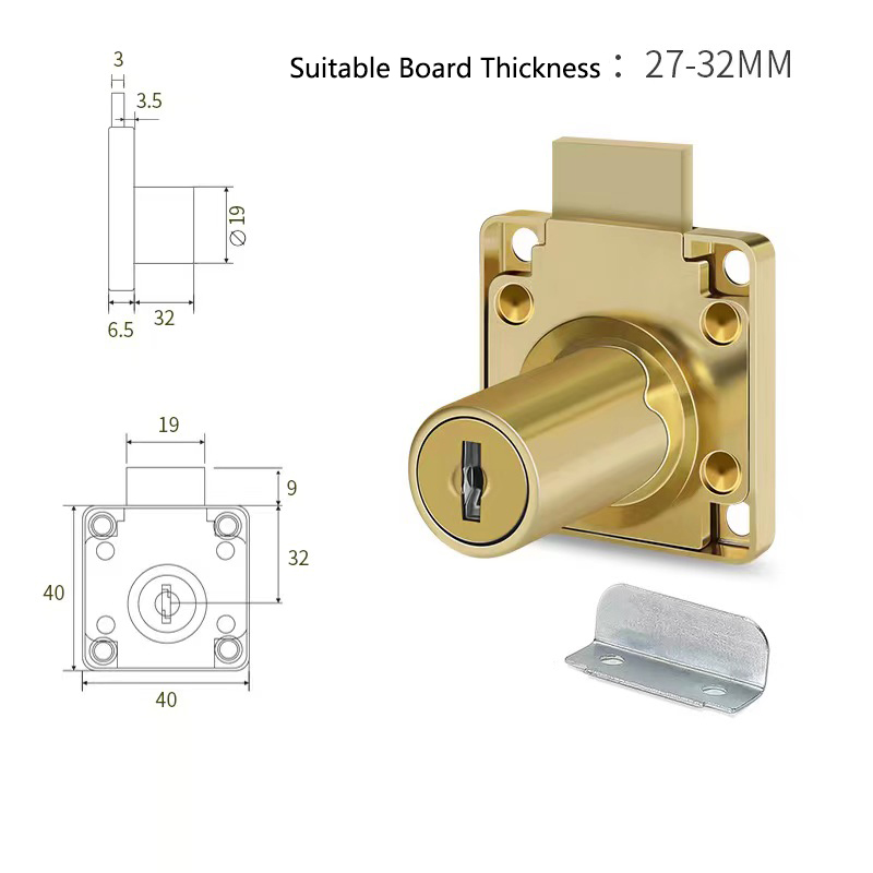 Yutoko عالية الجودة مكتب قفل د - مراجعة Furniture Hardware Latch وسعره