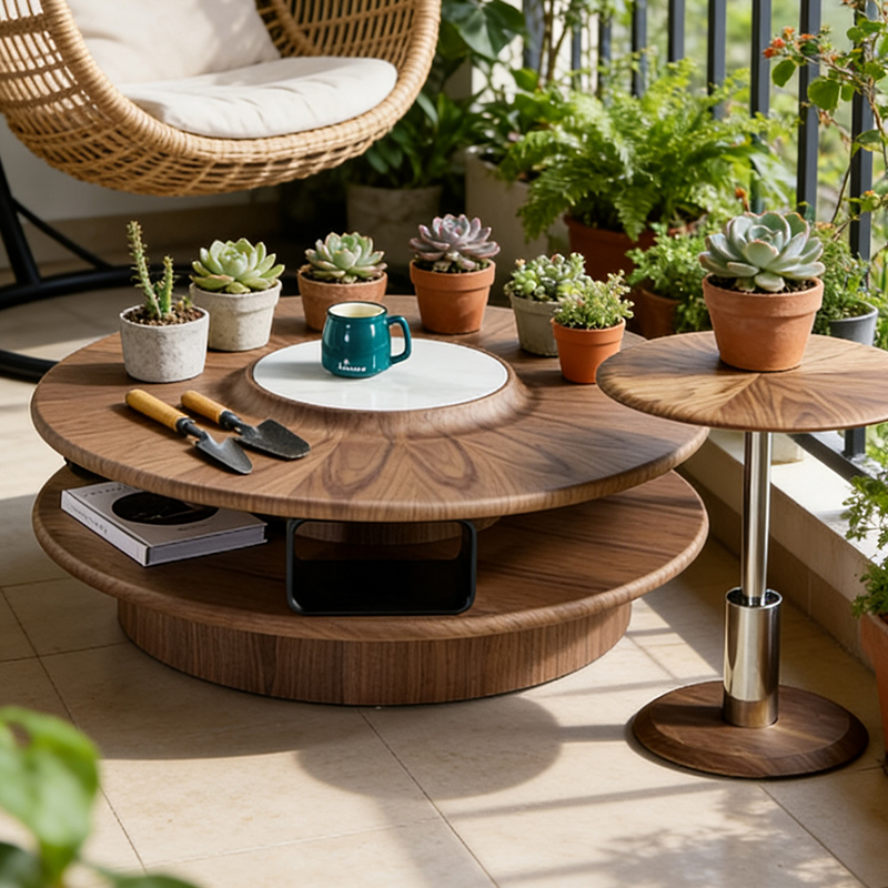 طقم طاولة قهوة من الحجر المتكل - مراجعة Furniture Hardware Lowes وسعره