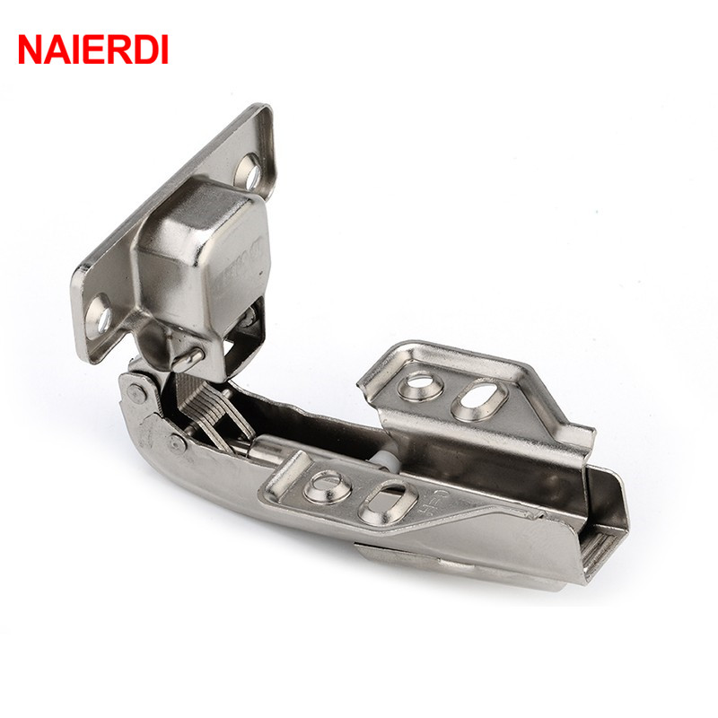 NAIERDI-مفصلات هيدروليكية بزاو - مراجعة Cabinet Hinge Overlay وسعره